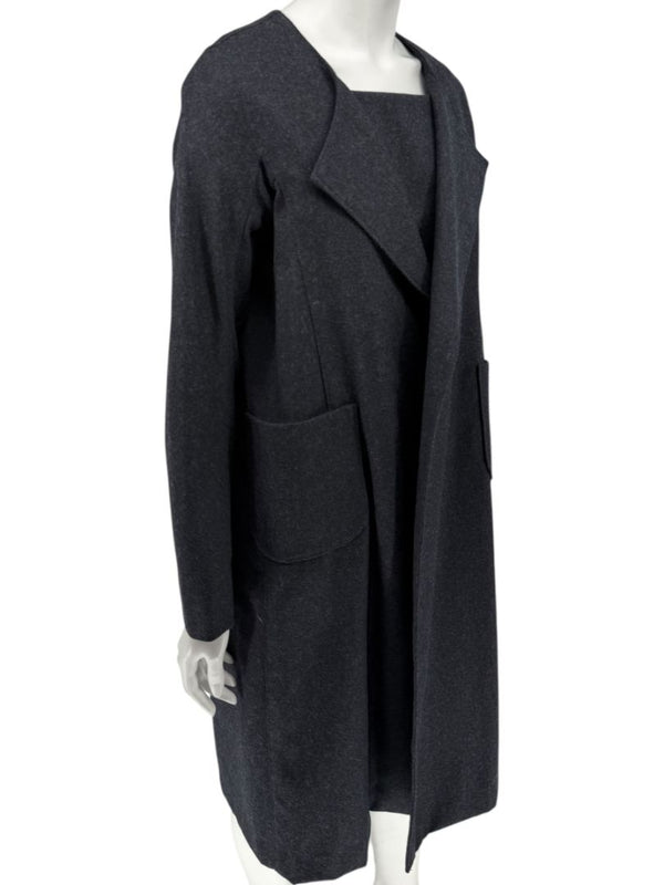 Pamella Roland Charcoal Grey 2-Piece Dress/Jacket Set – Large