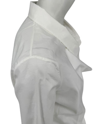 Jil Sander White Sculptural Front Shirt – Size IT 38