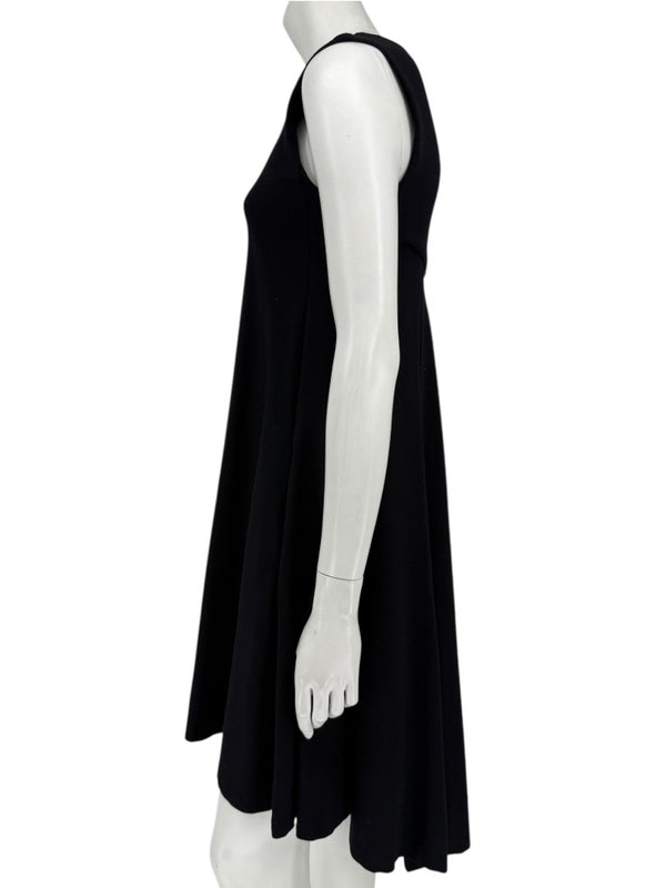 Diane von Furstenberg Sleeveless A-Line Knit Dress – Black - Size 0