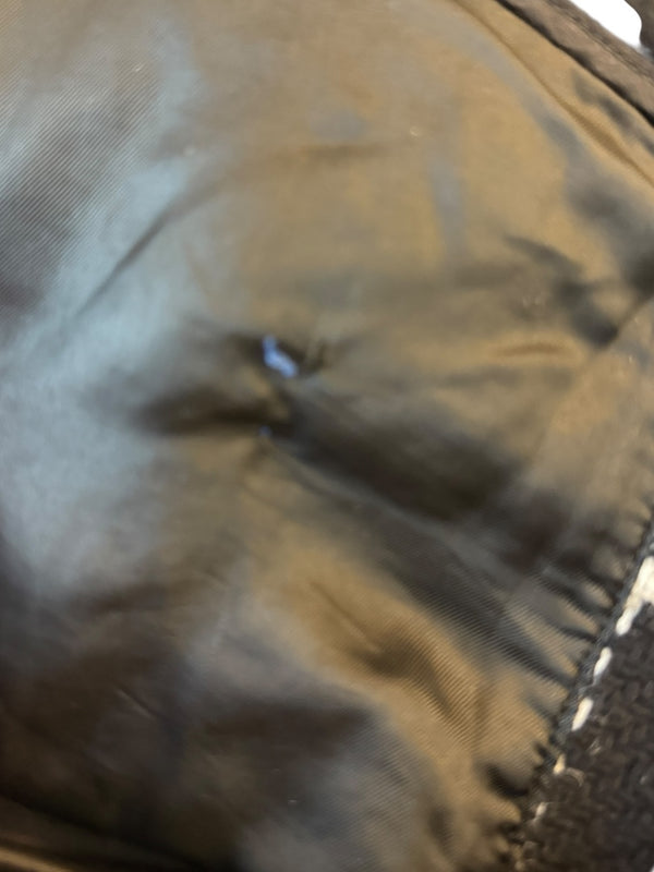 Burberry Women’s Black & White Plaid Wool Skirt – Size XS/S