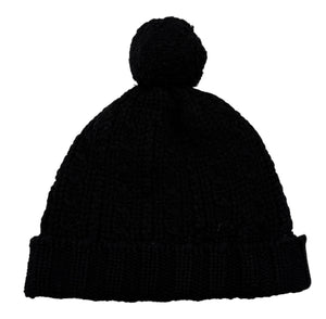 Chanel CC Embellished Cashmere Beanie