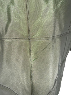 Chanel Identification 00's Quilted Pistachio Green Skirt - Size 42