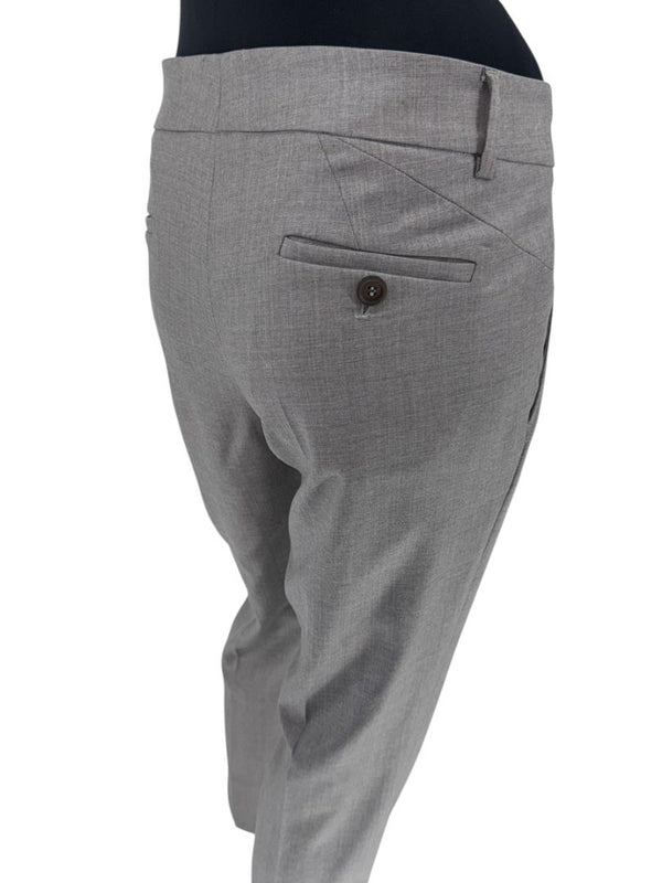 Brunello Cucinelli Grey Virgin Wool Trousers - Size IT44