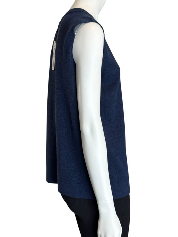 Akris Indigo Cashmere Twinset – Size 8