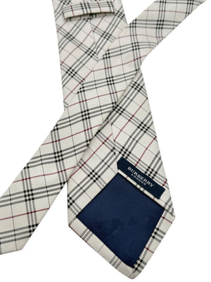 Burberry London Checked Silk Neck Tie