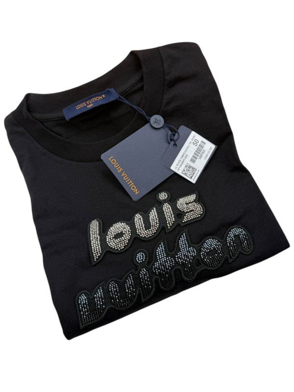 Louis Vuitton Men’s Ombré Jewel Logo Short-Sleeve T-Shirt –Size Small-Pristine New Condition