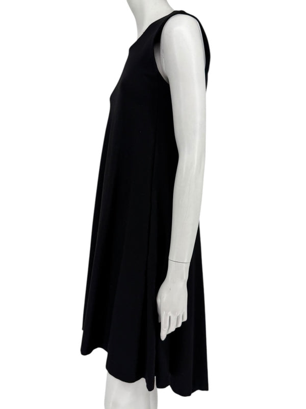 Diane von Furstenberg Sleeveless A-Line Knit Dress – Black - Size 0