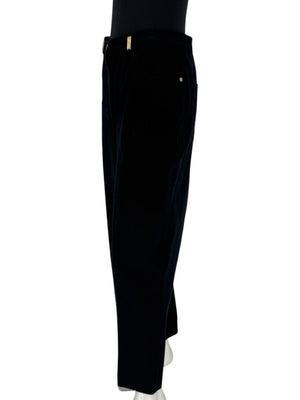 St. John Sport by Marie Gray Navy Stretch Denim-Style Pants – Size 16