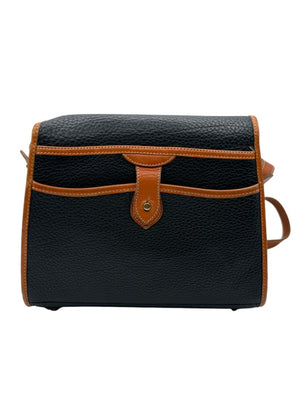 Dooney & Bourke Blue All Weather Leather Crossbody Bag W/ Matching Wallet, Keychain & Coin purse