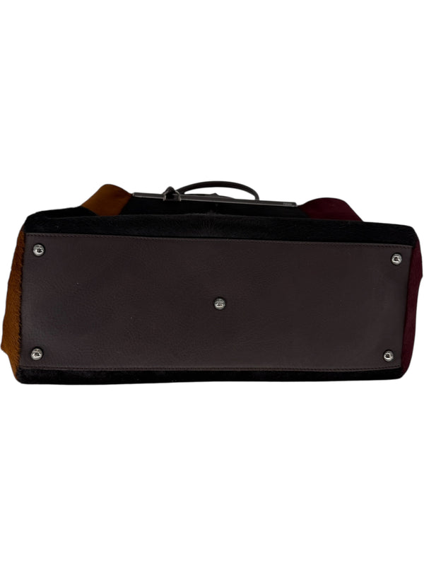 Fendi 2Jours Large Pony Hair Tote – Tricolor Calf Hair & Leather