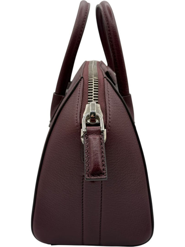 Givenchy  Sugar Goatskin Mini Antigona Aubergine