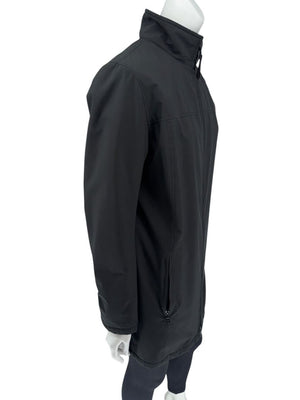 Prada Black Nylon Longline Technical Jacket – Size IT 44 (US 8)