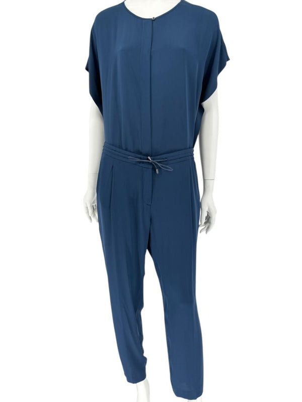 Loro Piana Blue Silk-Blend Lounge Set – Size 46