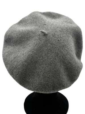 Borsalino Barbisio De Luxe 100% Wool Gray Beret