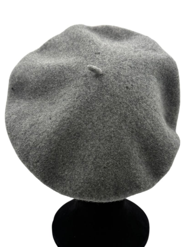 Borsalino Barbisio De Luxe 100% Wool Gray Beret