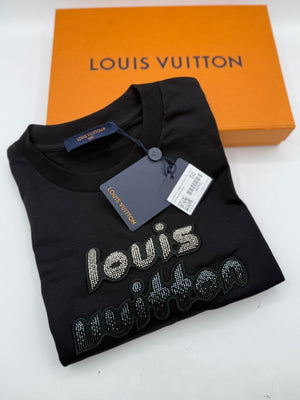 Louis Vuitton Men’s Ombré Jewel Logo Short-Sleeve T-Shirt –Size Small-Pristine New Condition