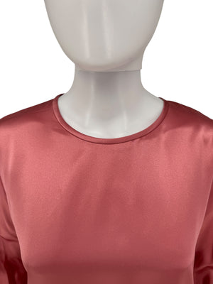 MaxMara Rose Silk Blouse – Size 44 (IT) – Brand New with Tags