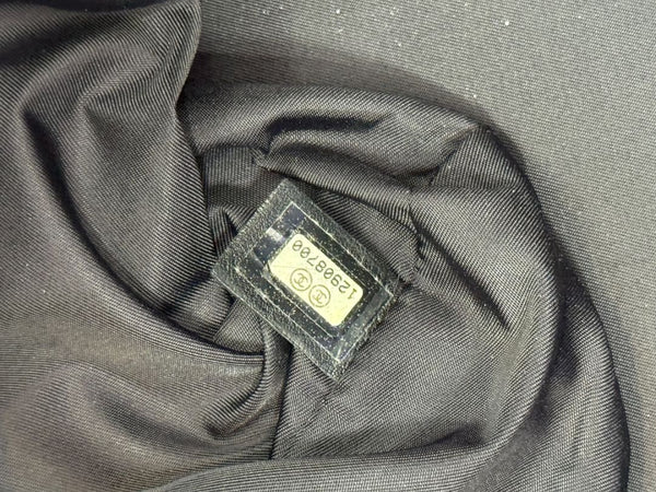 Chanel Paris-Biarritz XL Tote in Black Patent Vinyl