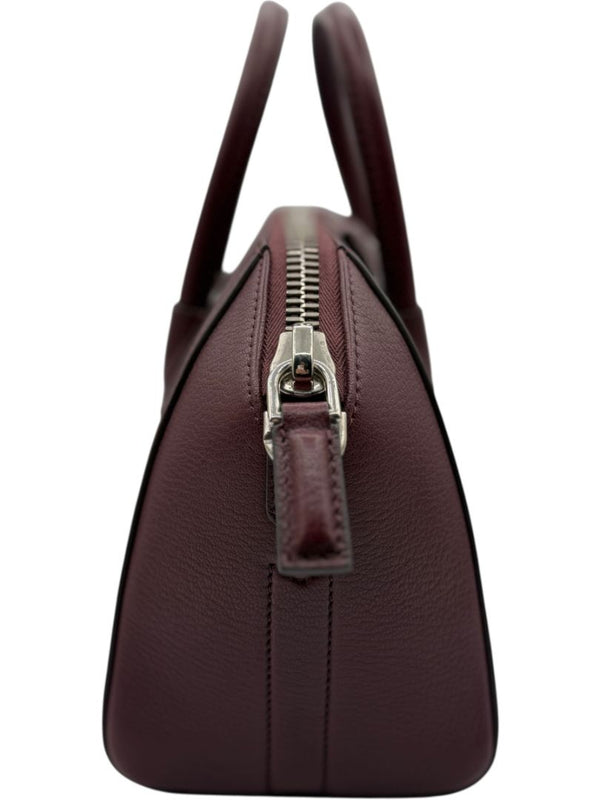 Givenchy  Sugar Goatskin Mini Antigona Aubergine