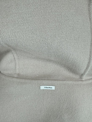 S Max Mara Camel Hooded Wrap Coat – Size 10 (IT 42)