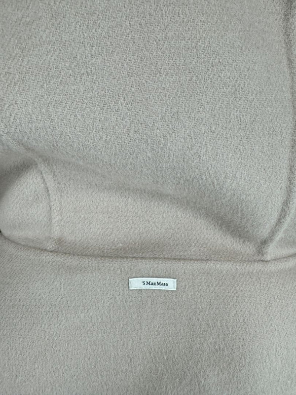 S Max Mara Camel Hooded Wrap Coat – Size 10 (IT 42)