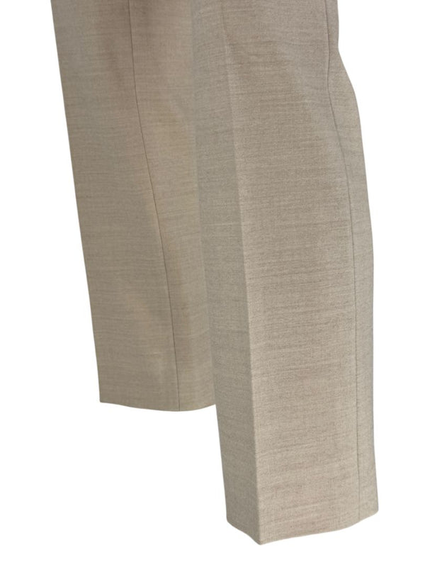 Akris-Bergdorf Goodman Beige Wool Blend Cropped Pants – Size IT 42