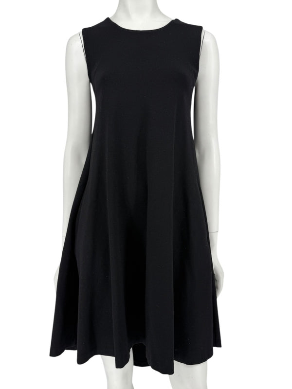 Diane von Furstenberg Sleeveless A-Line Knit Dress – Black - Size 0