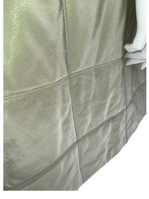 Chanel Identification 00's Quilted Pistachio Green Skirt - Size 42