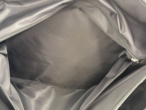 Chanel Paris-Biarritz XL Tote in Black Patent Vinyl