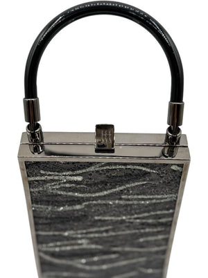 Jill Haber “Sebastian” Beaded Box Clutch – Very Good Pre-Owned Condition – Made-to-Order Luxury