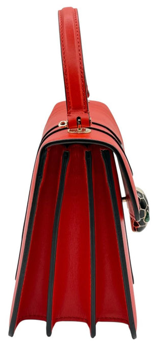 Bvlgari ‘Serpenti Forever’ Small Top Handle Bag