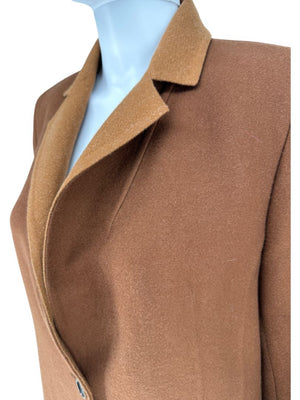 A-K-R-I-S- Camel Wool-Cashmere Blazer & Tapered Pant Suit – Size 10