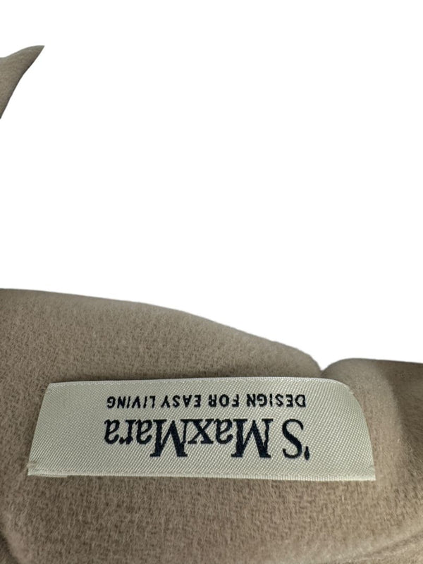 S Max Mara Camel Hooded Wrap Coat – Size 10 (IT 42)