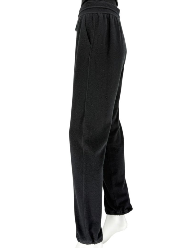 Loro Piana Black Baby Cashmere Lounge Set – Size 44 (Fits Like M/L)