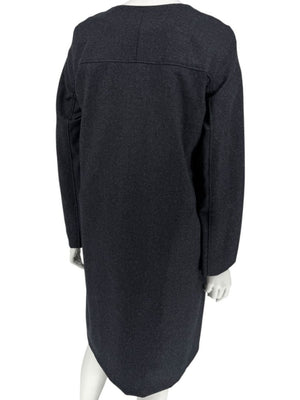 Pamella Roland Charcoal Grey 2-Piece Dress/Jacket Set – Large