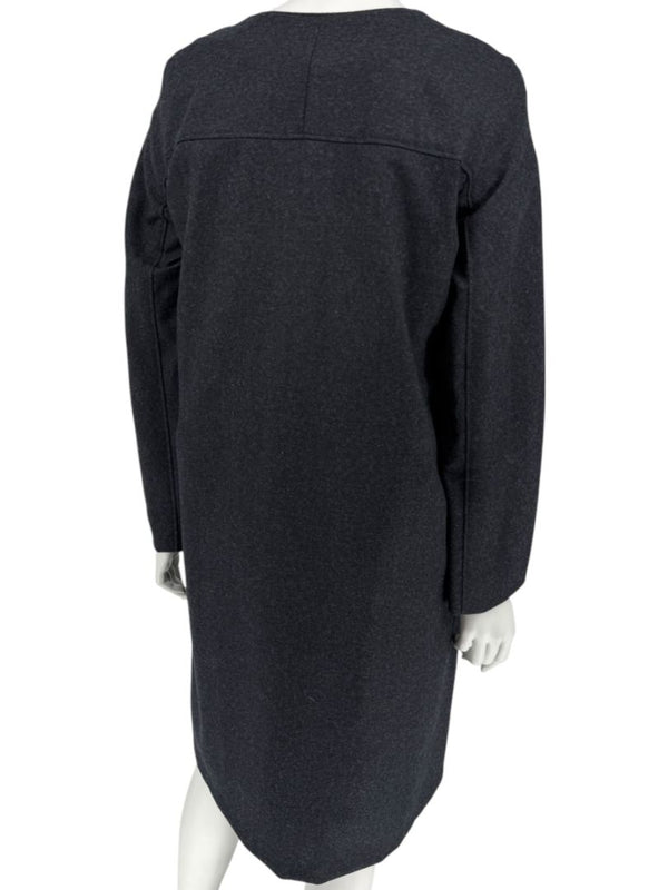 Pamella Roland Charcoal Grey 2-Piece Dress/Jacket Set – Large