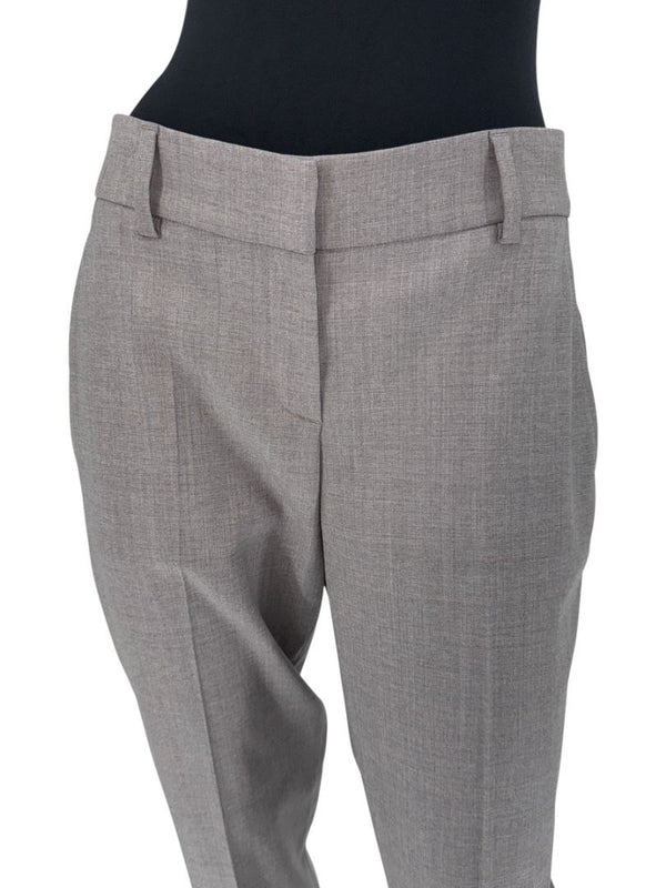 Brunello Cucinelli Grey Virgin Wool Trousers - Size IT44