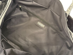 Chanel Paris-Biarritz XL Tote in Black Patent Vinyl