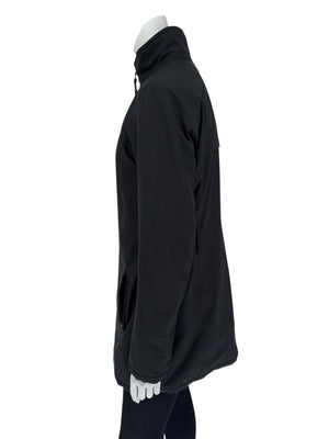 Prada Black Nylon Longline Technical Jacket – Size IT 44 (US 8)