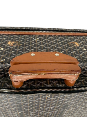 Goyard Goyardine Canvas Large Rolling Suitcase – 25.6" x 19.7" x 9.8"