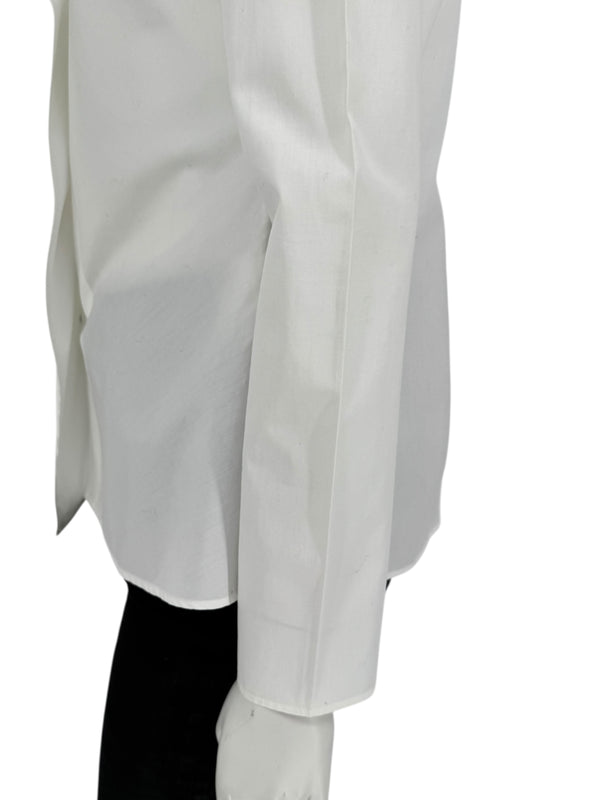 Jil Sander White Sculptural Front Shirt – Size IT 38