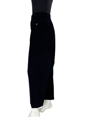 St. John Sport by Marie Gray Navy Stretch Denim-Style Pants – Size 16