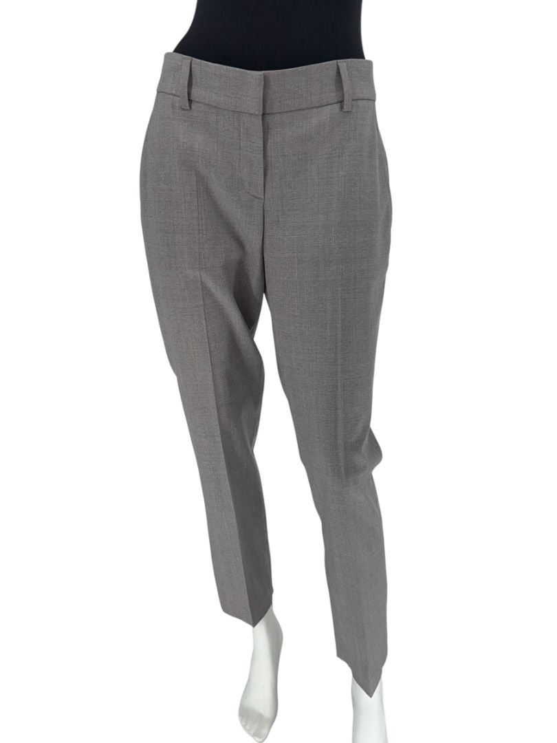 Brunello Cucinelli Grey Virgin Wool Trousers - Size IT44