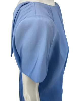 Pamella Roland Blue Ombré Cocktail Dress – Large