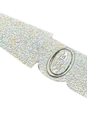 Chanel Crystal CC London–Paris Multi-Strand Chain Brooch – Silver Tone (Fall 2008)