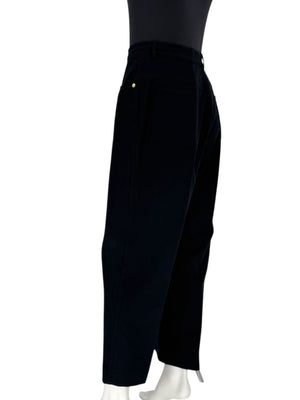 St. John Sport by Marie Gray Navy Stretch Denim-Style Pants – Size 16