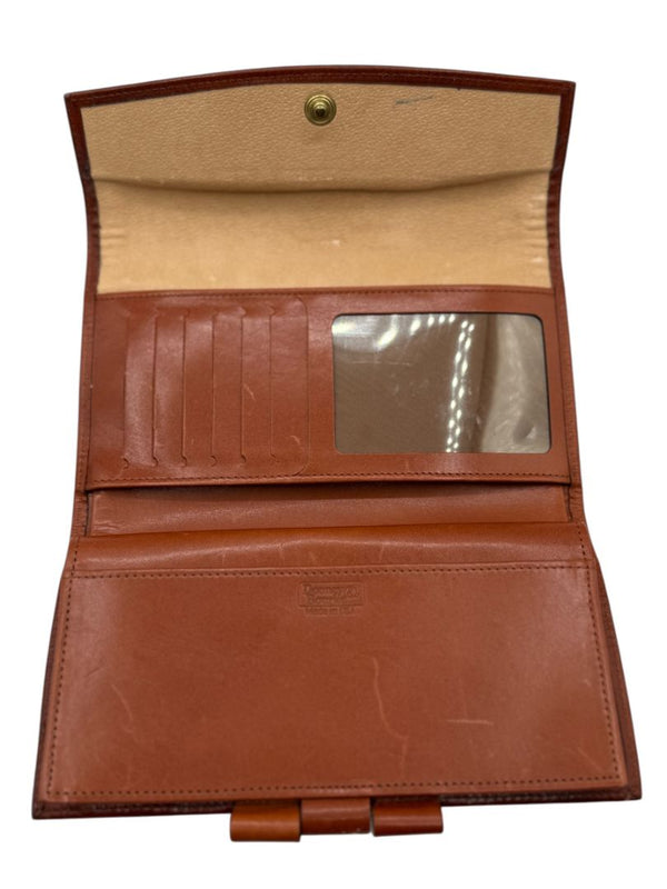 Dooney & Bourke Blue All Weather Leather Crossbody Bag W/ Matching Wallet, Keychain & Coin purse