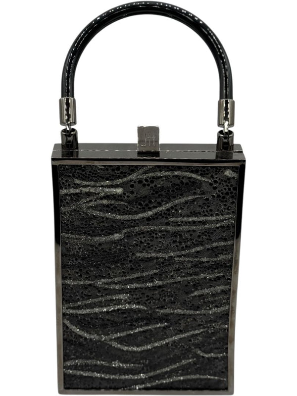 Jill Haber “Sebastian” Beaded Box Clutch – Very Good Pre-Owned Condition – Made-to-Order Luxury