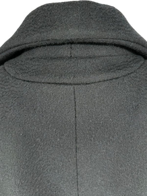 Pamella Roland Navy Coat Fox Fur Cuffs – Size L