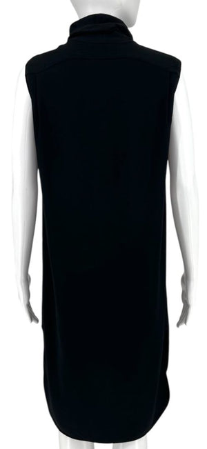 The Row Black Sleeveless Cowl Neck Dress – Size S